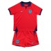 Billige England Børnetøj Udebanetrøje til baby VM 2022 Kortærmet (+ korte bukser)